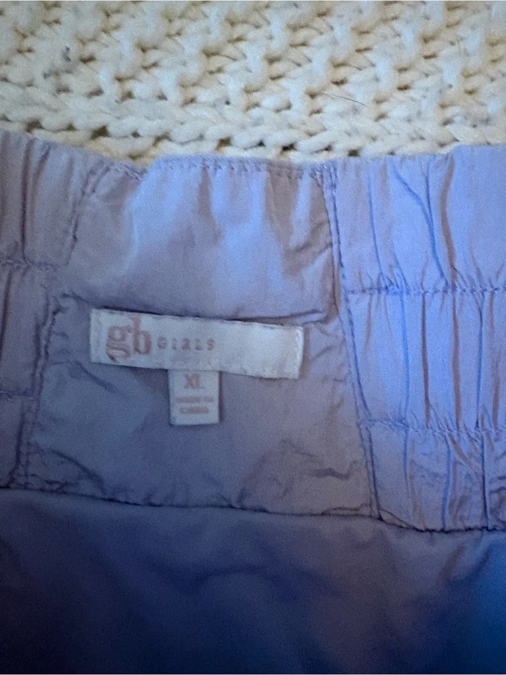 GB girls Lilac Lightweight Elastic Waist Shorts